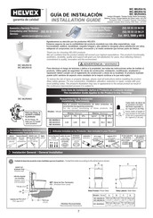 Helvex WC MIURA16 Guia De Instalacion