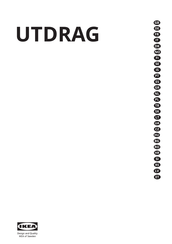 IKEA UTDRAG Manual