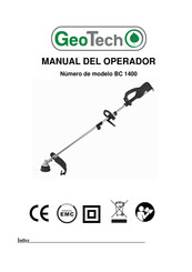 Geotech BC 1400 Manual Del Operador