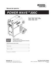 Lincoln Electric POWER WAVE 300C Manual Del Operario