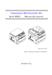 Avision AM30 A Serie Manual Del Usuario