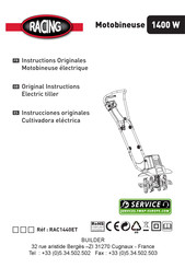 Racing RAC1440ET Instrucciones Originales