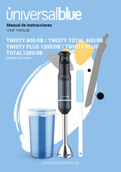 universalblue TWISTY PLUS 1200/0B Manual De Instrucciones