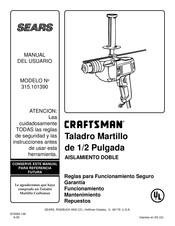 Sears CRAFTSMAN 315.101390 Manual Del Usuario