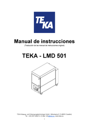 Teka 94001 Manual De Instrucciones