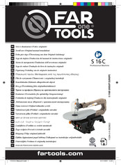 Far Tools S 16C Traduccion Del Manual De Instrucciones Originale