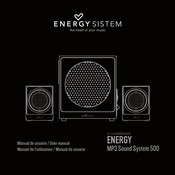 ENERGY SISTEM 500 Manual De Usuario