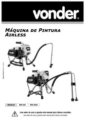 vonder Airless MPA 300 Manual De Instrucciones