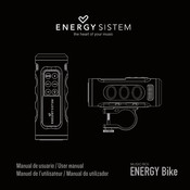 ENERGY SISTEM Energy Bike Music Box Manual De Usuario