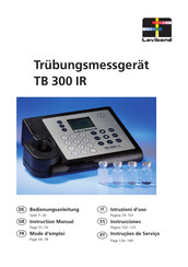 Tintometer Lovibond TB 300 IR Instrucciones