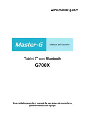 Master-G G700X Manual De Uso