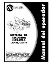 Exmark ULTRAVAC LZUV3B Manual Del Operador