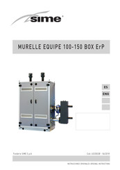 Sime MURELLE EQUIPE 100 BOX Instrucciones Originales