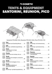 Dometic Santorini FTK4X8 Instrucciones De Montaje Y Uso
