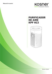 Kosner KPF H13 Manual De Usuario