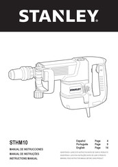 Stanley STHM10 Manual De Instrucciones