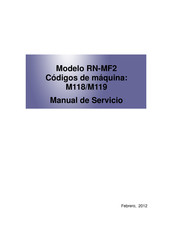 Ricoh RN-MF2 Manual De Servicio