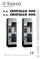 Saeco Cristallo 400 Uso Y Mantenimiento