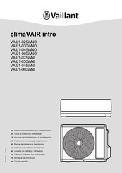 Vaillant 0010044013 Instrucciones De Instalación Y Mantenimiento