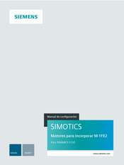 Siemens SIMOTICS M-1FE2 Manual De Configuración