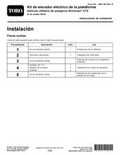 Toro 08134 Instrucciones De Instalación