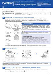 Brother ADS-3100 Guía De Configuración Rápida