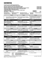 Siemens 3VT9324-4TD30 Instructivo