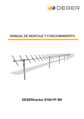 Deger DEGERtracker S100-PF-SR Manual De Montaje Y Funcionamiento