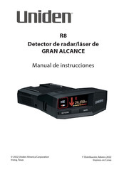 Uniden R8 Manual De Instrucciones