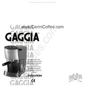 Gaggia Evolution Instrucciones De Uso