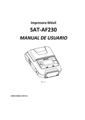 SAT AF230 Manual De Usuario