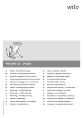 Wilo EHV G2 Instrucciones De Instalación Y Funcionamiento