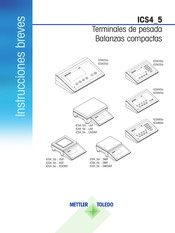 Mettler Toledo ICS4 5k-LA/f Serie Instrucciones Breves