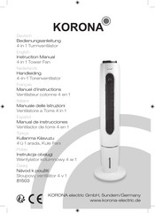 Korona 81503 Manuel D'instructions