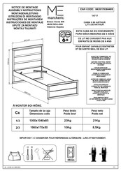 MARCKERIC 8435178384409 Instrucciones De Montaje