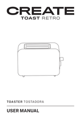 Create TOAST RETRO Manual De Instrucciones