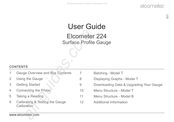 Elcometer 224 T Instrucciones De Uso