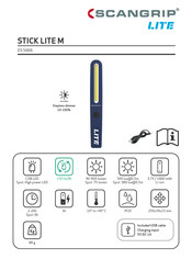 SCANGRIP STICK LITE M Manual De Instrucciones