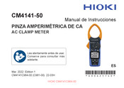 Hioki CM4141-50 Manual De Instrucciones