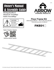 Arrow Storage Products FKE01 Manual De Ensamblaje