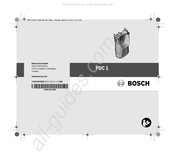 Bosch PDC 1 Manual Original