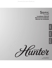 Hunter Sonic Manual De Instalación