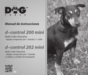 Dog trace d-control 200 mini Manual De Instrucciones