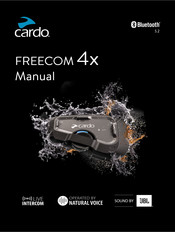 Manual de usuario Cardo Freecom 2X (Español - 2 páginas)