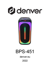Denver BPS-451 Manual De Instrucciones