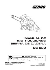 Echo CS-520 Manual De Instrucciones