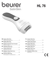 Beurer SatinSkin HL 76 Instrucciones De Uso