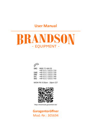 Brandson Equipment 305694 Manual De Instrucciones