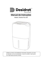 Thermomatic Desidrat Plus 300 Manual De Instrucciones