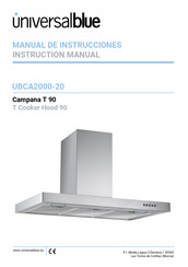 universalblue UBCA2000-20 Manual De Instrucciones